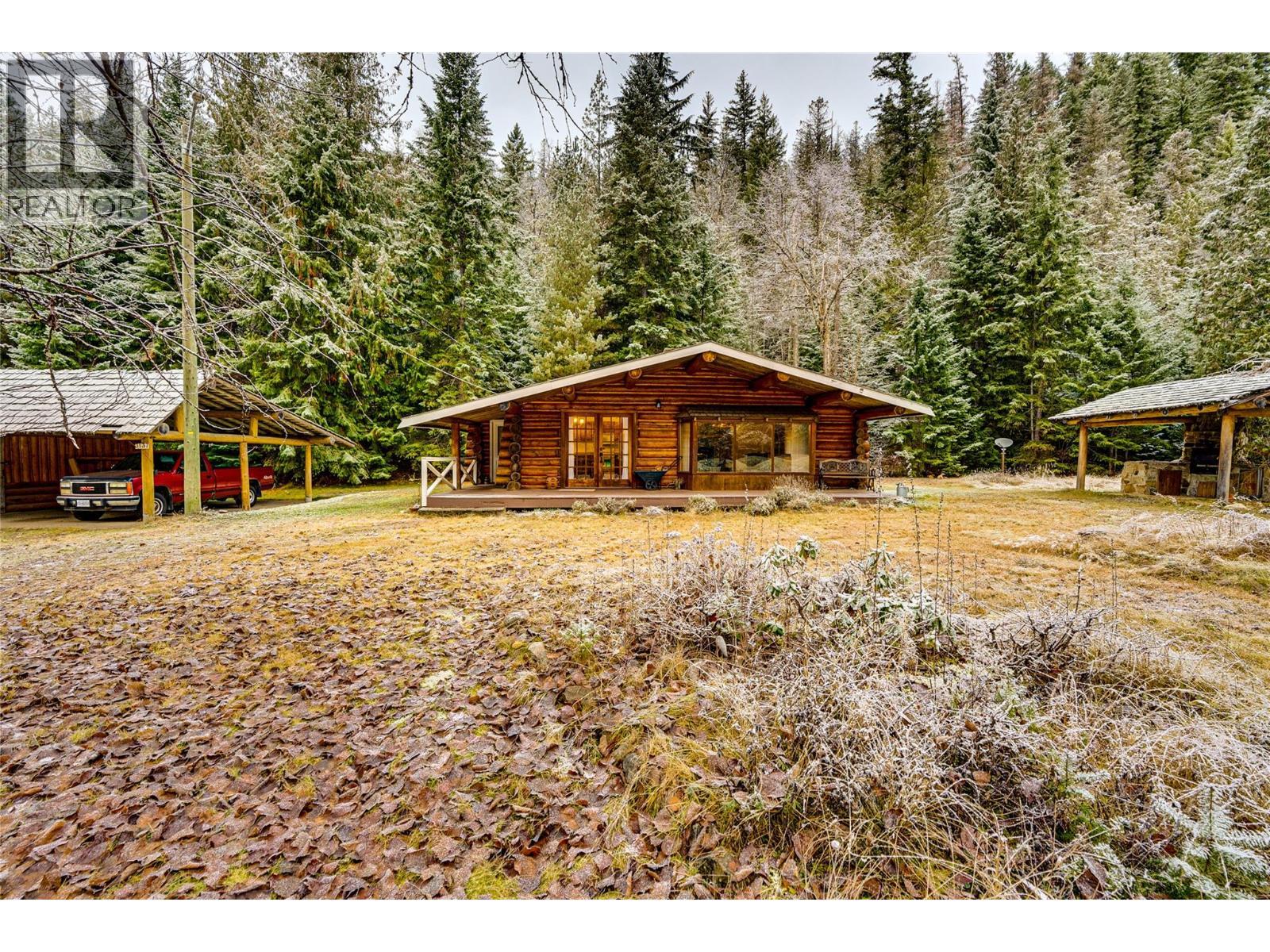 3137 Enderby Mabel Lake Road, Enderby, BC - Outdoor With Deck Patio Veranda