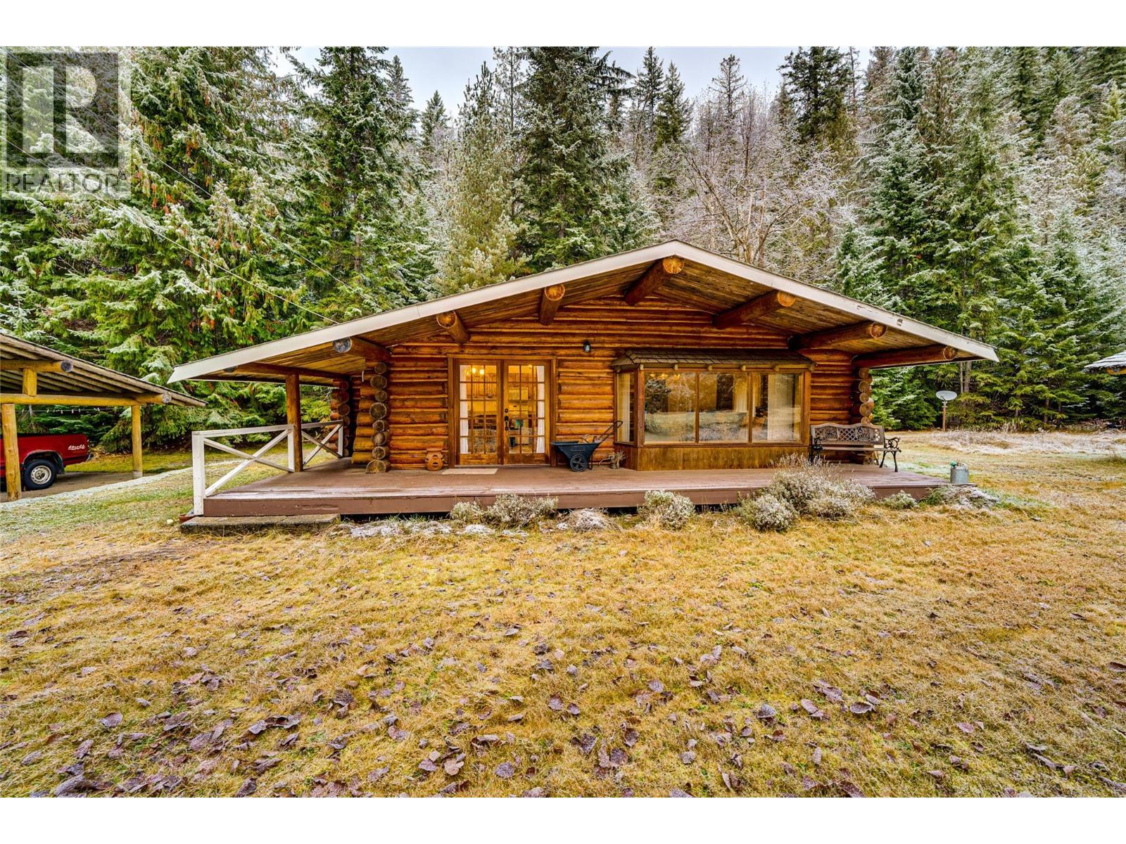 3137 Enderby Mabel Lake Road, Enderby, BC - Outdoor With Deck Patio Veranda