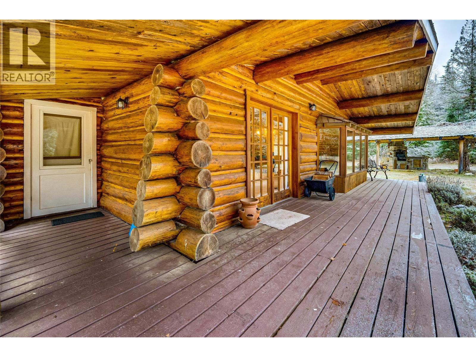 3137 Enderby Mabel Lake Road, Enderby, BC - Outdoor With Deck Patio Veranda With Exterior