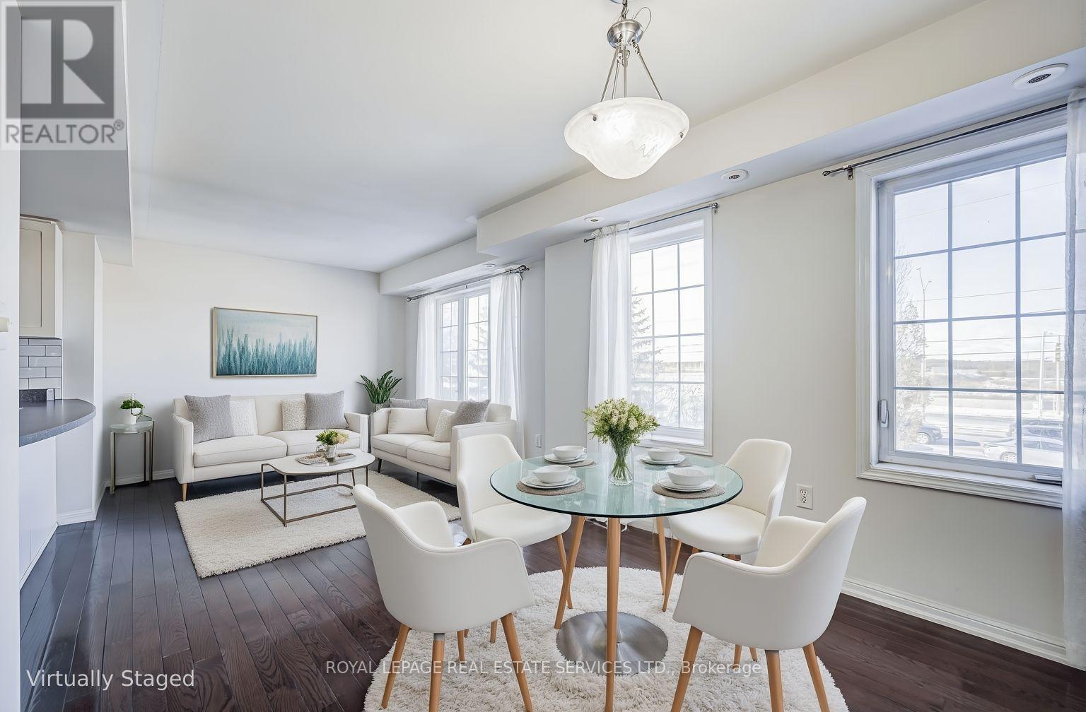 Virtual Staged - 47 - 2614 Dashwood Drive, Oakville, ON - Indoor Photo Showing Dining Room