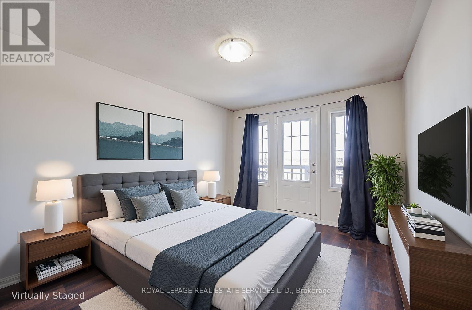 Virtual Staged - 47 - 2614 Dashwood Drive, Oakville, ON - Indoor Photo Showing Bedroom