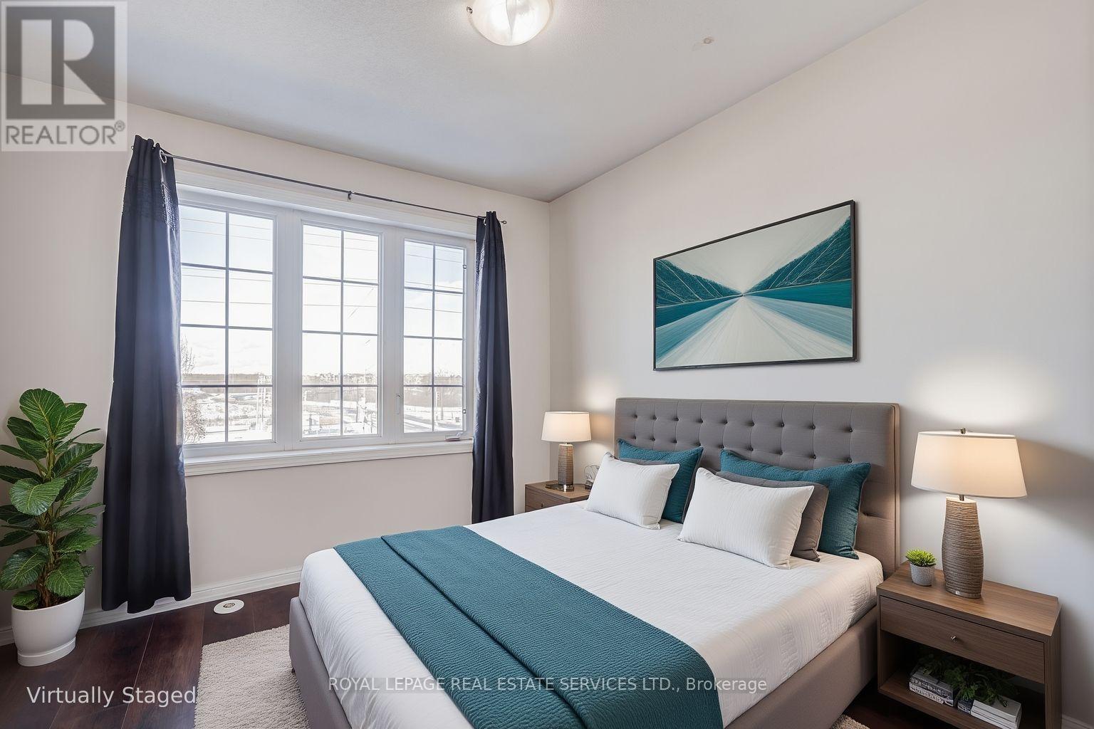 Virtual Staged - 47 - 2614 Dashwood Drive, Oakville, ON - Indoor Photo Showing Bedroom