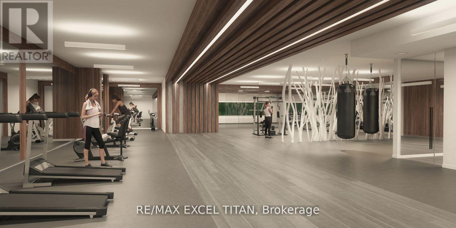 716 - 5 Defries Street, Toronto, ON - Indoor Photo Showing Gym Room