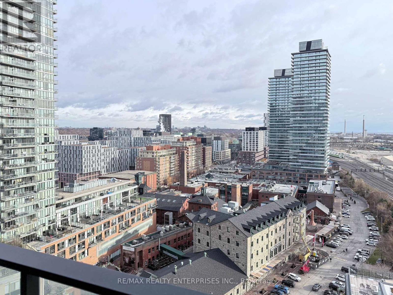 1714 - 35 Parliament Street, Toronto, ON - Outdoor With Balcony With Facade