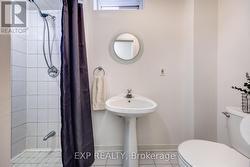 Washroom in the basement -