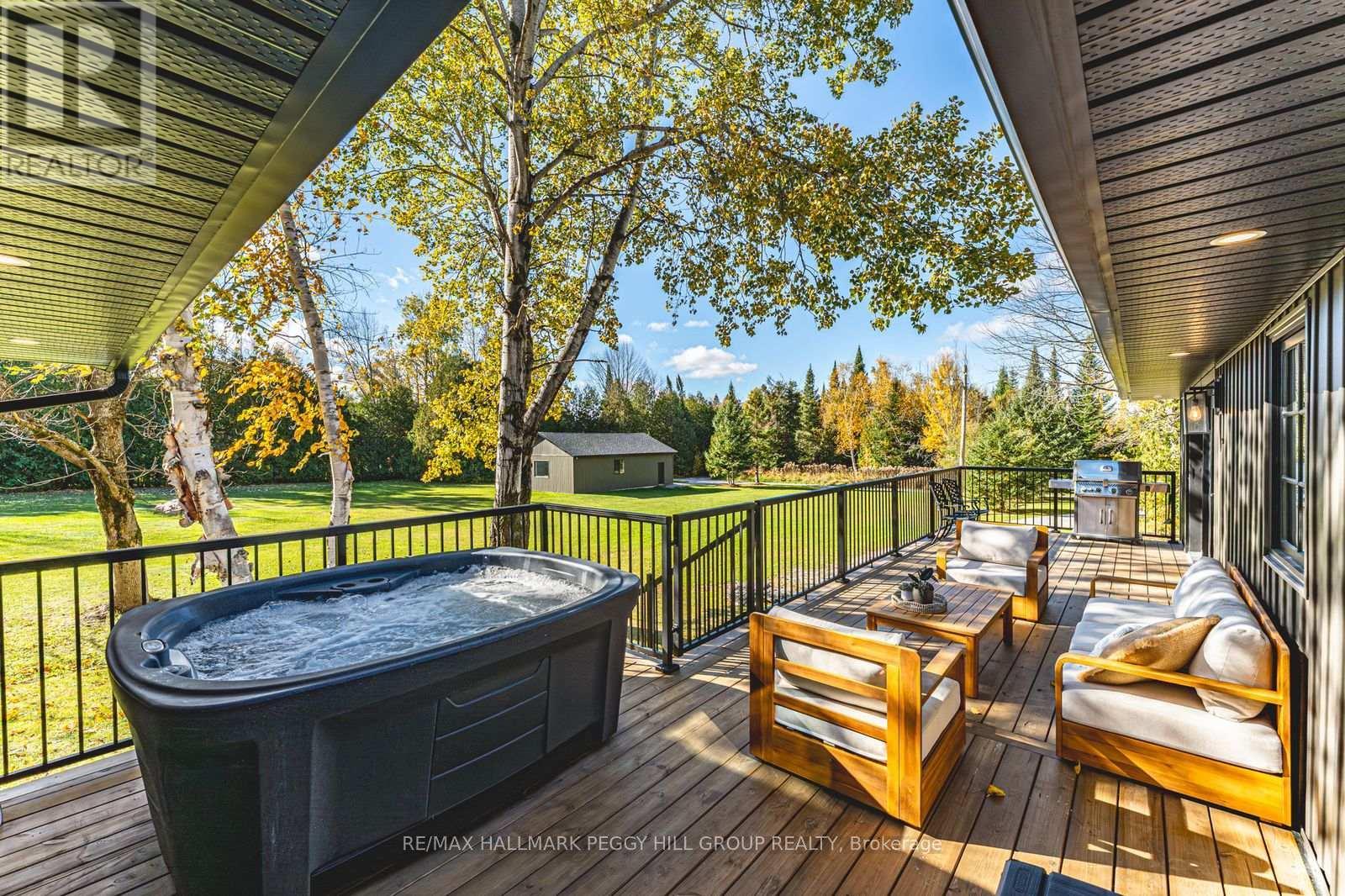2764 Fairgrounds Road, Severn, ON - Outdoor With Deck Patio Veranda With Exterior