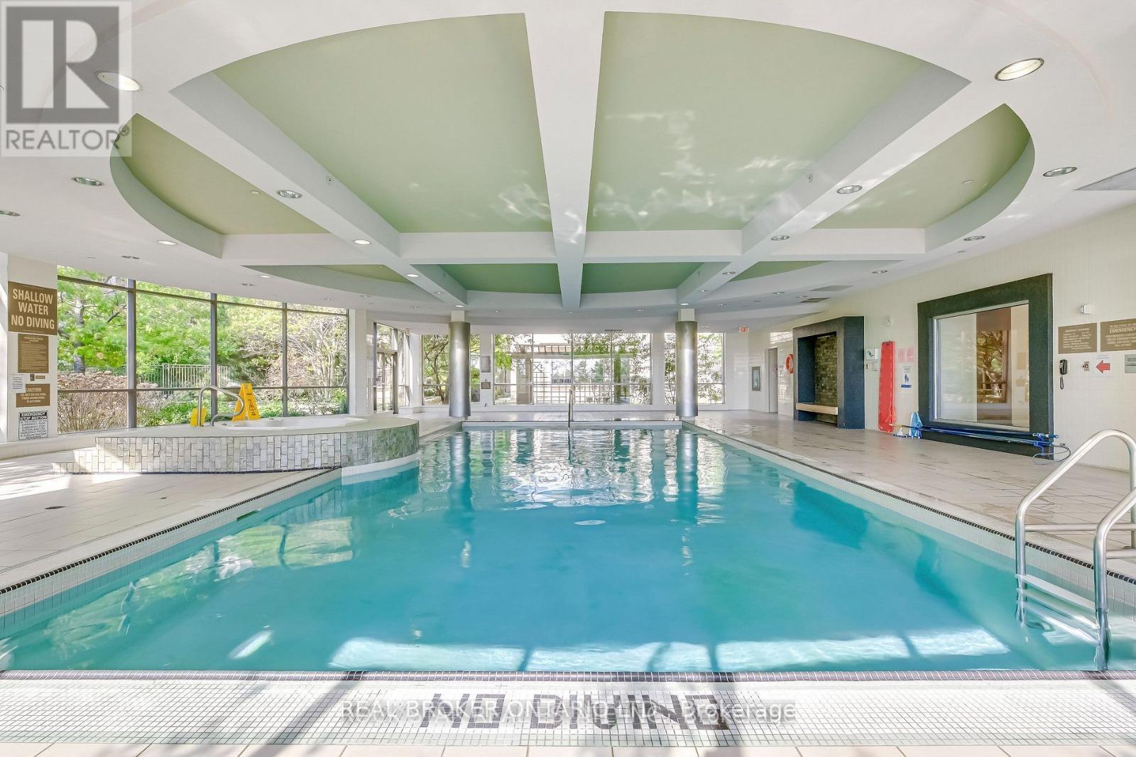 2803 - 3880 Duke Of York Boulevard, Mississauga, ON - Indoor Photo Showing Other Room With In Ground Pool