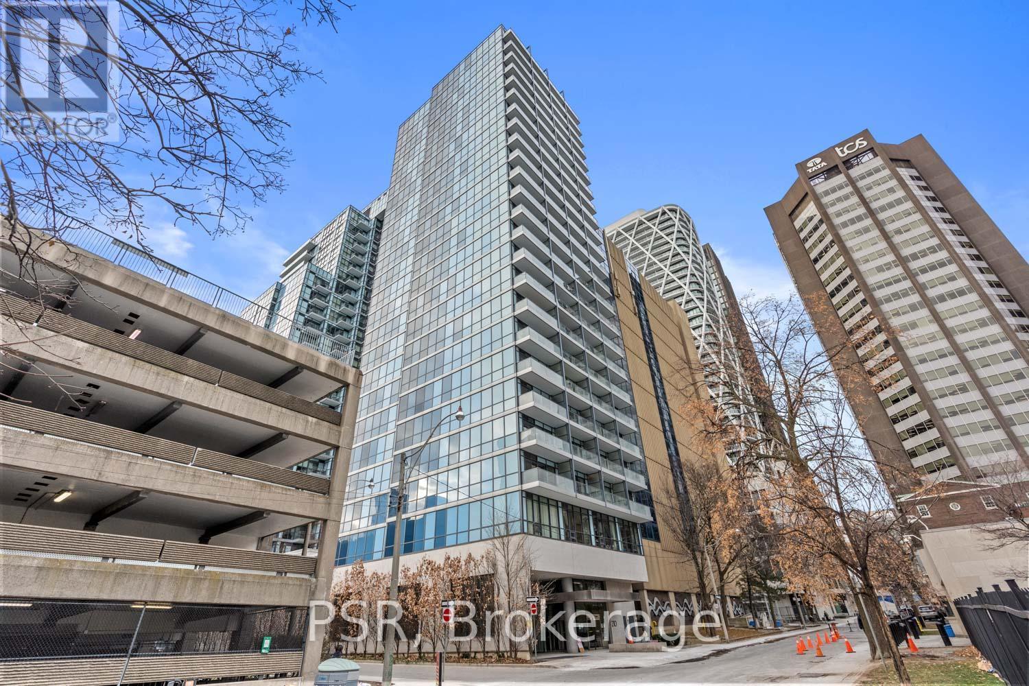 1002 - 210 Simcoe Street, Toronto, ON - Outdoor With Facade