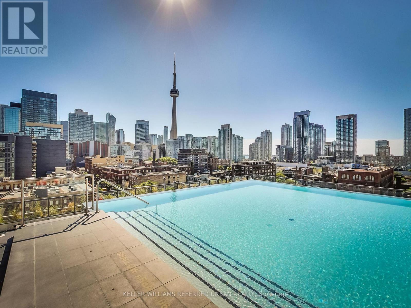 634 - 461 Adelaide Street W, Toronto, ON - Outdoor With In Ground Pool With View