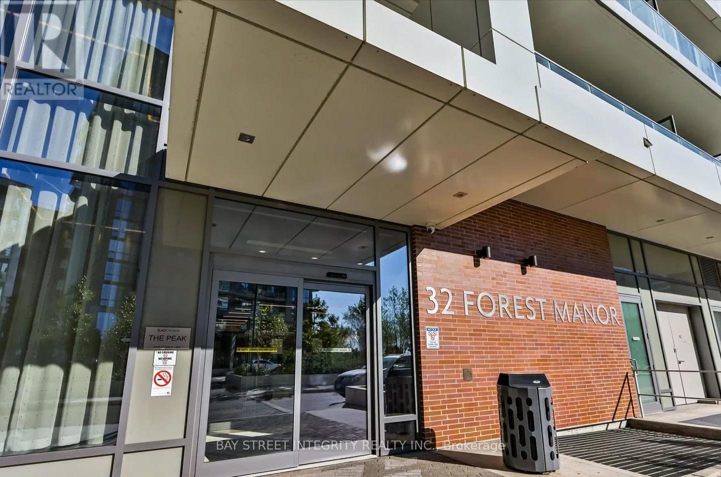 212 - 32 Forest Manor Road, Toronto, ON - Outdoor With Balcony With Exterior