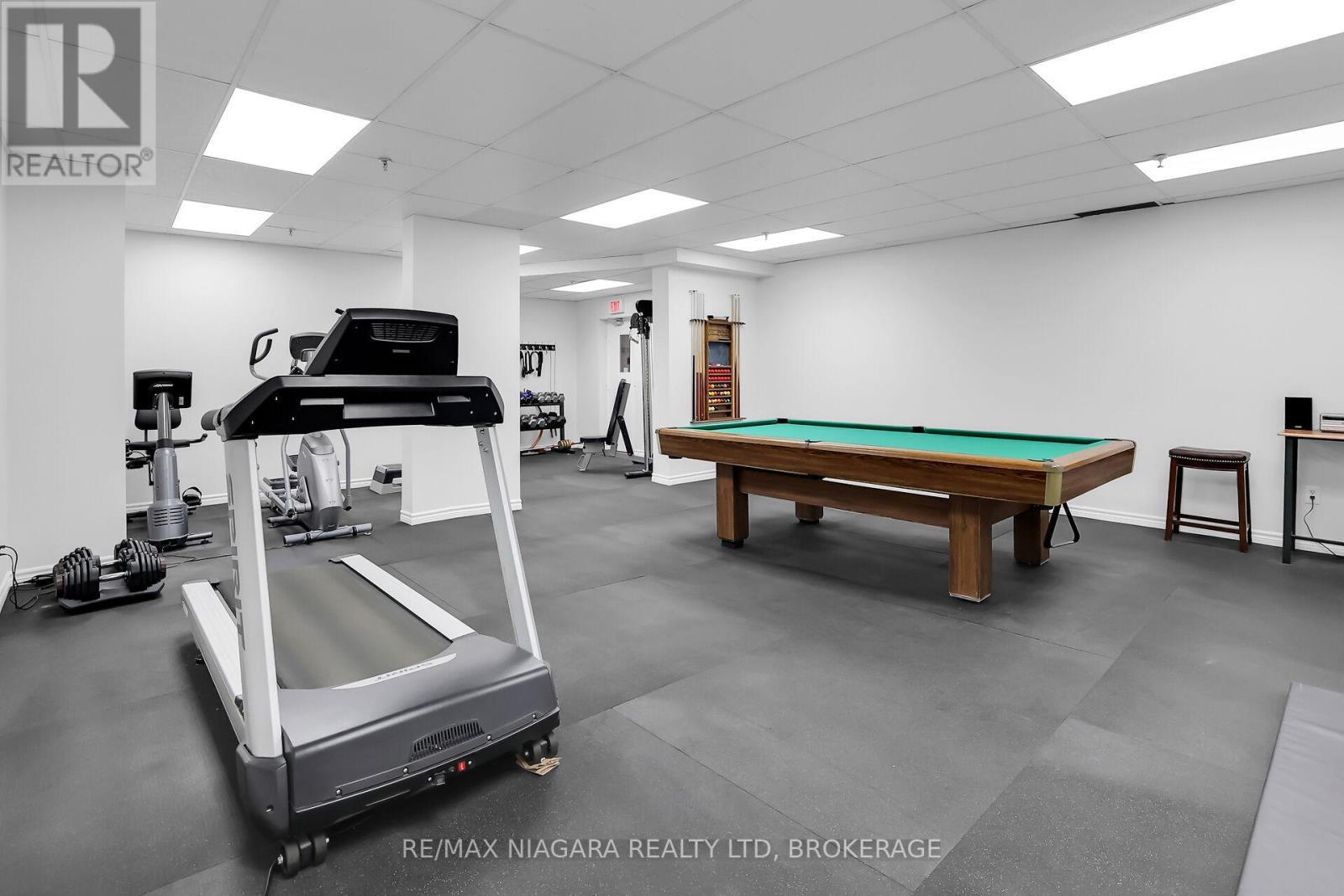 911 - 81 Scott Street, St. Catharines (Lakeport), ON - Indoor Photo Showing Gym Room