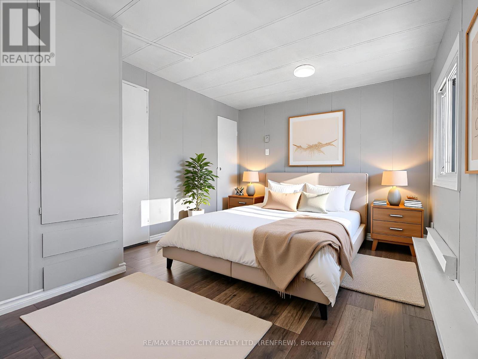 Virtually Staged - 33 Julie Lane, Horton, ON - Indoor Photo Showing Bedroom