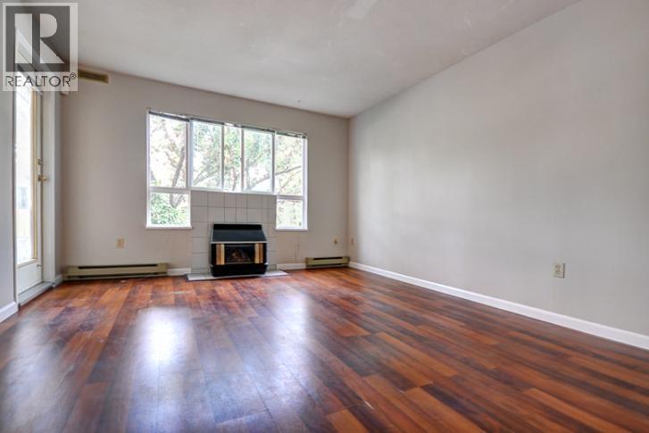 202 1641 Woodland Drive, Vancouver, BC - Indoor Photo Showing Living Room With Fireplace