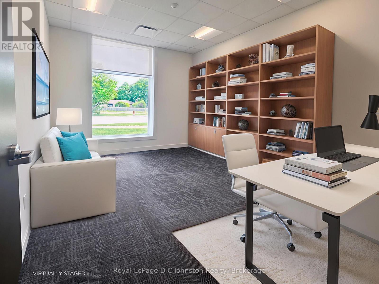 Your new office! #118 - Virtually Staged Space - 118 - 1020 Goderich Street, Saugeen Shores, ON
