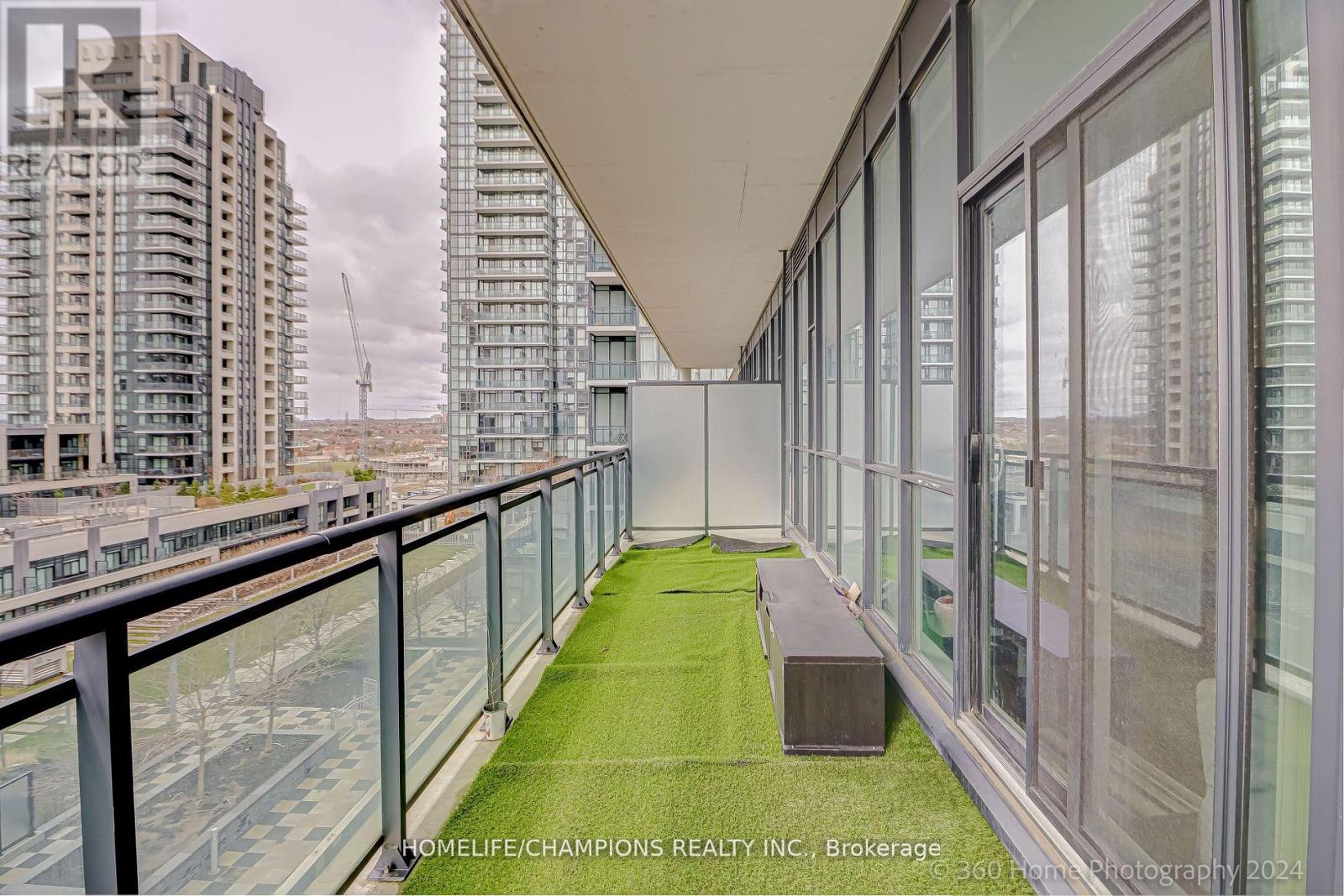 709 - 4070 Confederation Parkway, Mississauga, ON - Outdoor With Balcony