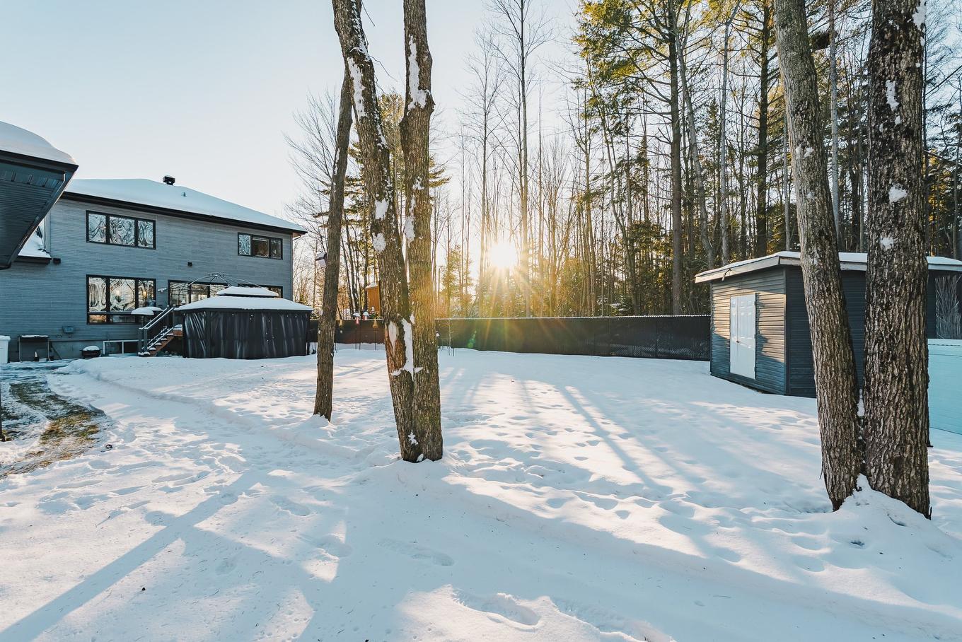 Backyard - 615 Rue Leblanc, Saint-Lin/Laurentides, QC - Outdoor