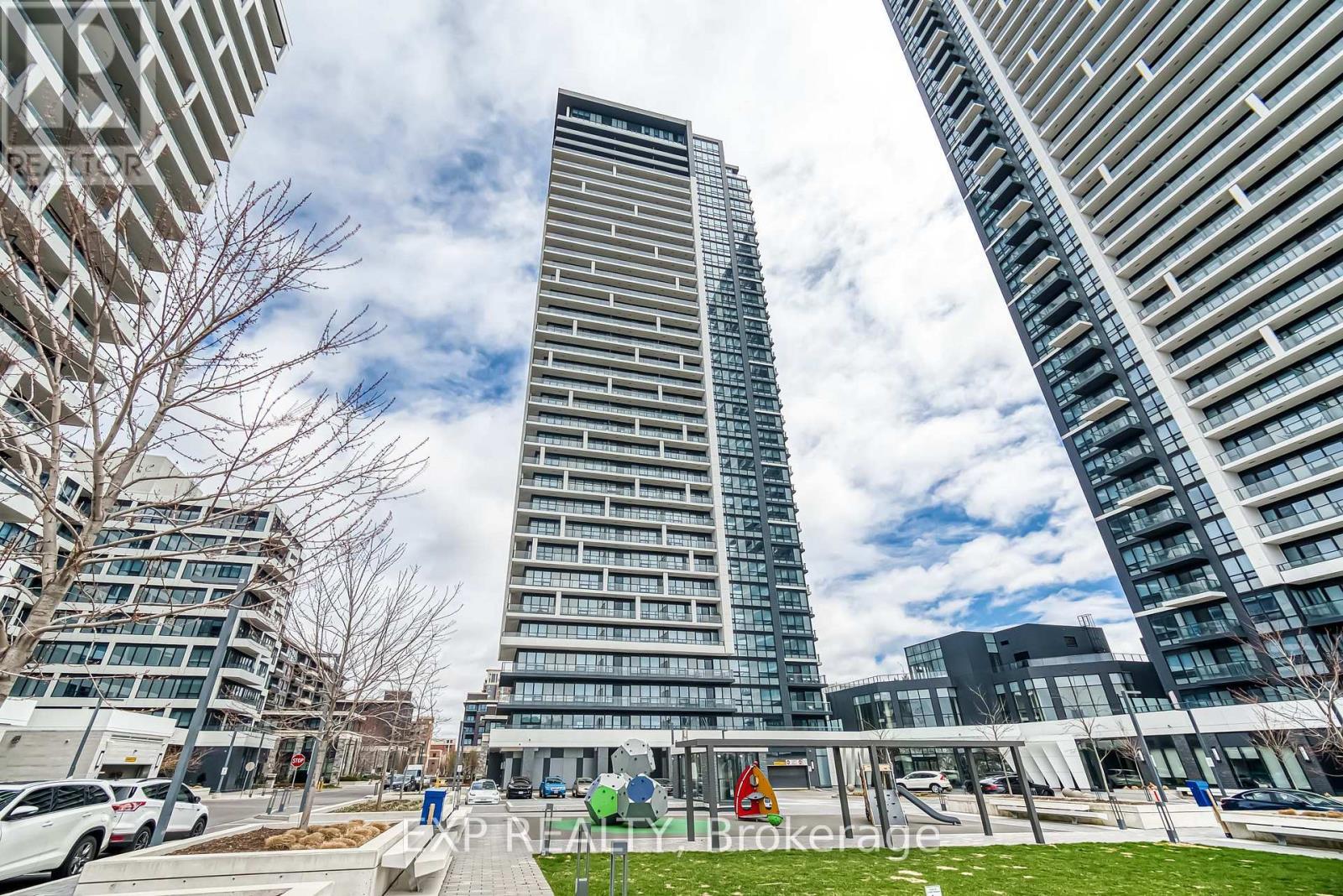 1807 - 18 Water Walk Drive, Markham, ON - Outdoor With Facade