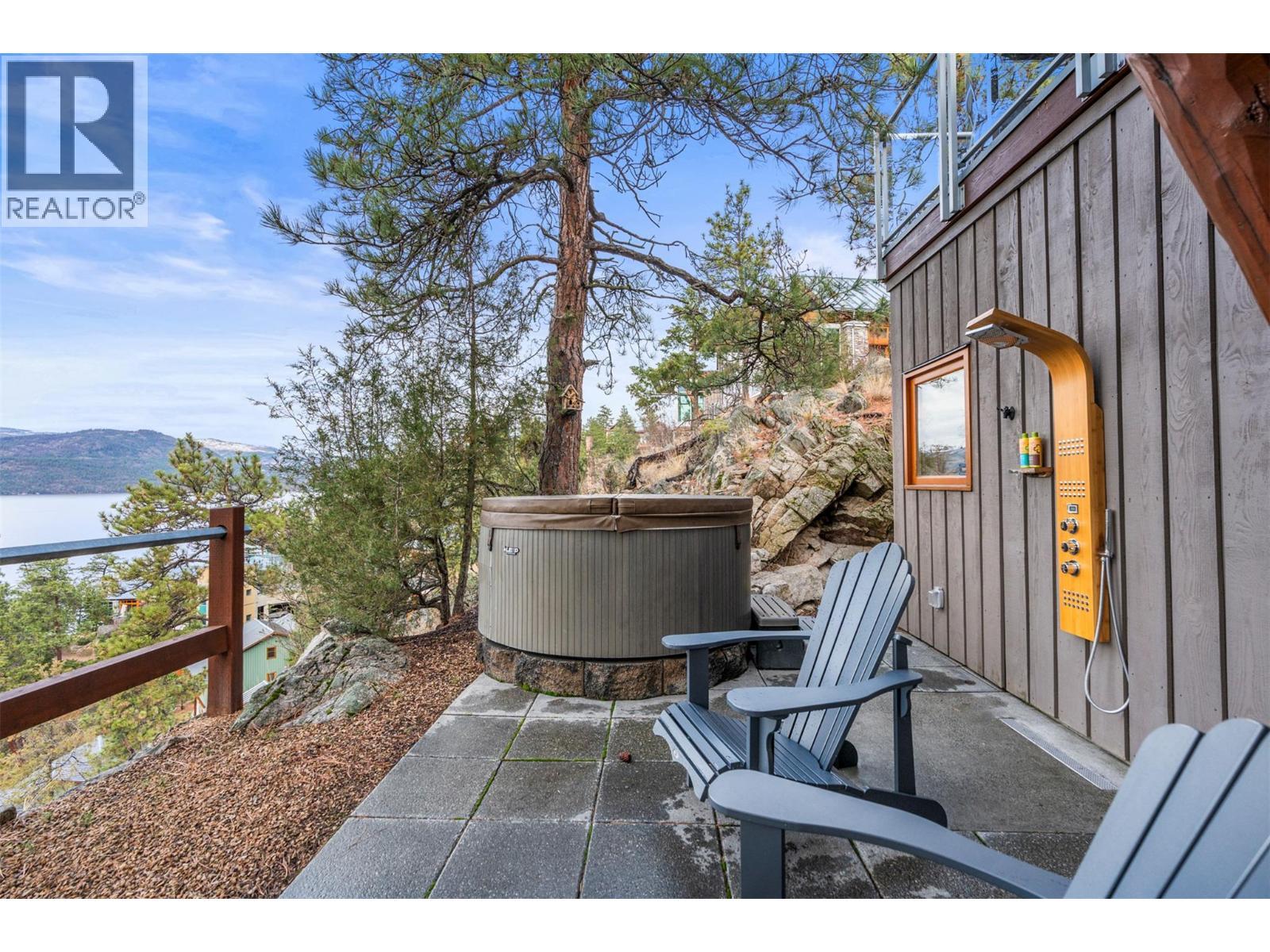 9845 Eastside Road Unit# 151, Vernon, BC - Outdoor With Body Of Water With Deck Patio Veranda