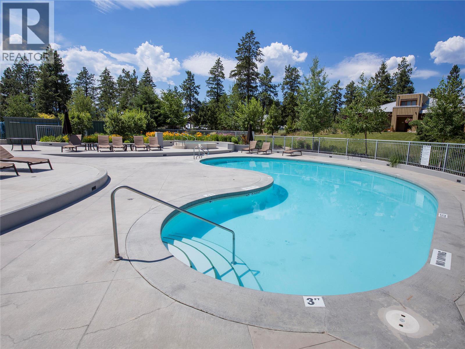 9845 Eastside Road Unit# 151, Vernon, BC - Outdoor With In Ground Pool