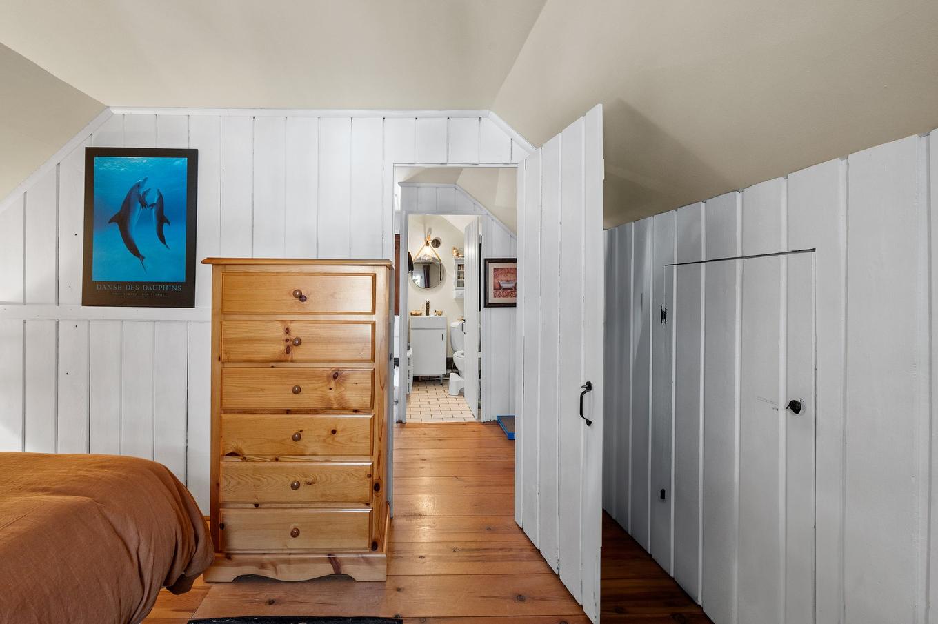 Chambre à coucher principale - 278 Ch. Du Mont-Castor, Sainte-Agathe-Des-Monts, QC - Indoor Photo Showing Bedroom