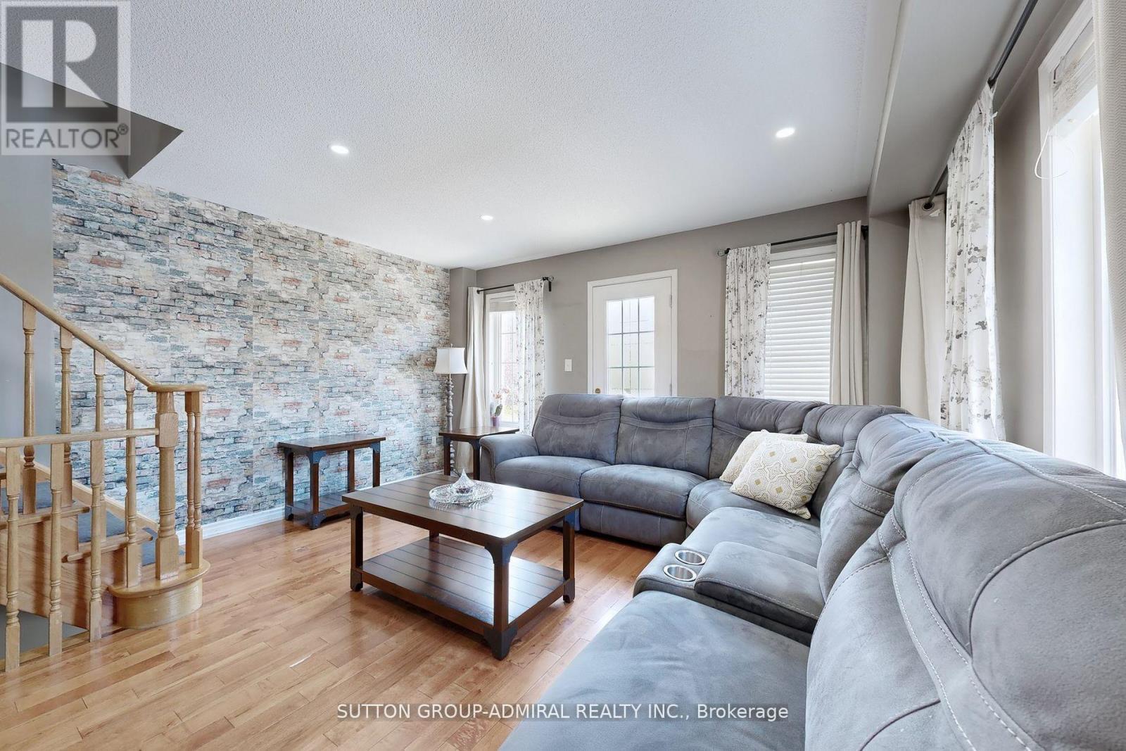 50 Jim Baird Mews, Toronto, ON - Indoor Photo Showing Living Room With Fireplace