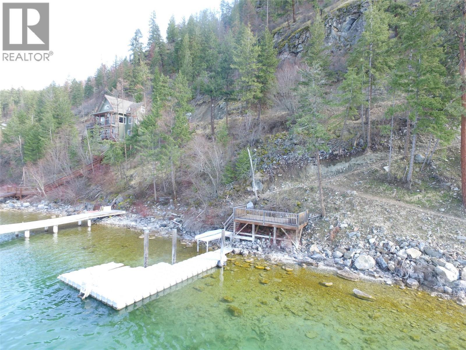 This is the Shared dock, for use by all the residents. - 5649 Cosens Bay Road Lot# 11A, Coldstream, BC