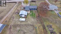 Aerial view back to front -