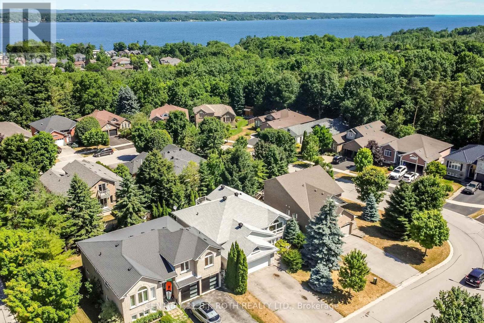 55 Bloxham Place, Barrie, ON - Outdoor With Body Of Water With View