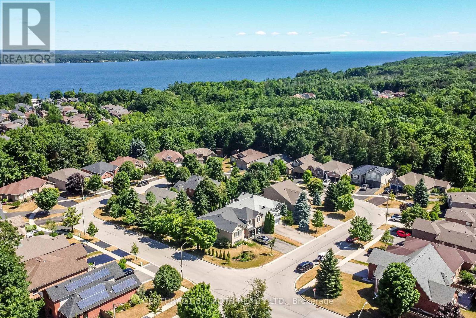 55 Bloxham Place, Barrie, ON - Outdoor With Body Of Water With View