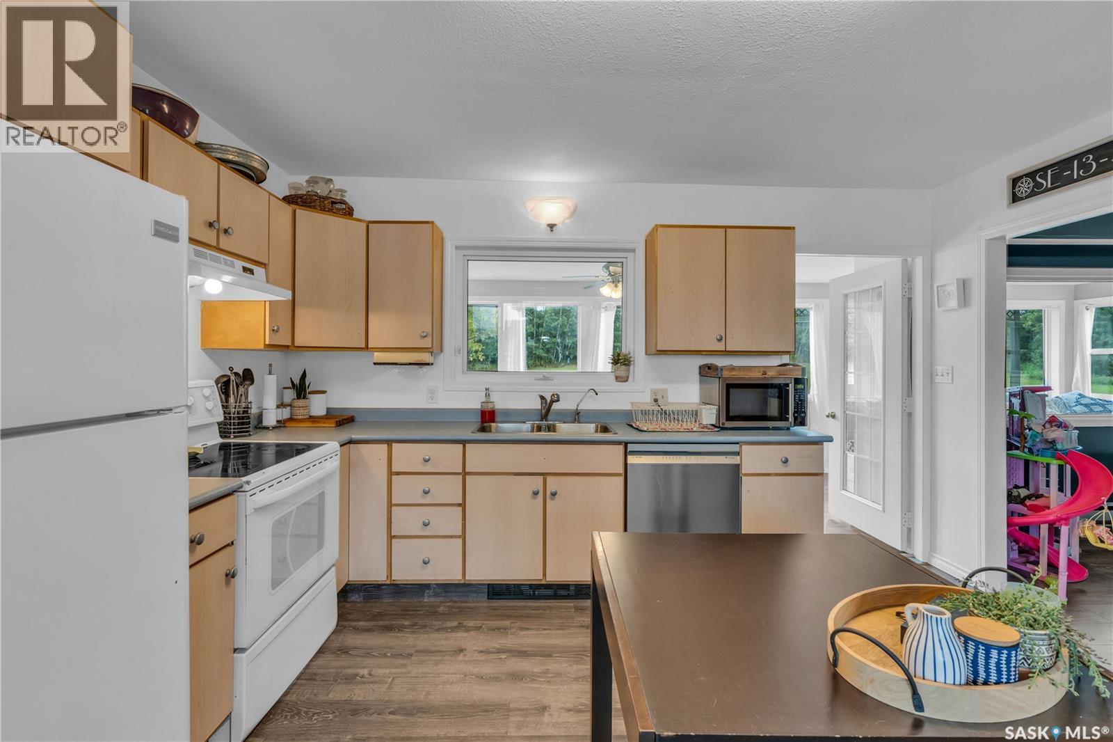 Smith Honoroski Acreage, Leask Rm No. 464, SK - Indoor Photo Showing Kitchen With Double Sink