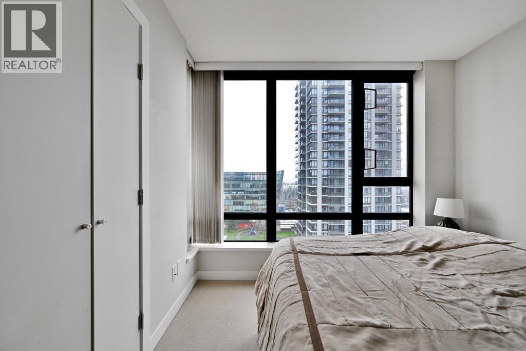 1403 7325 Arcola Street, Burnaby, BC - Indoor Photo Showing Bedroom