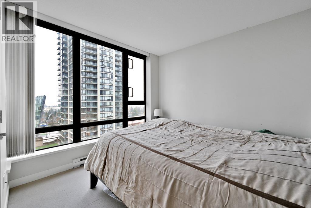 1403 7325 Arcola Street, Burnaby, BC - Indoor Photo Showing Bedroom