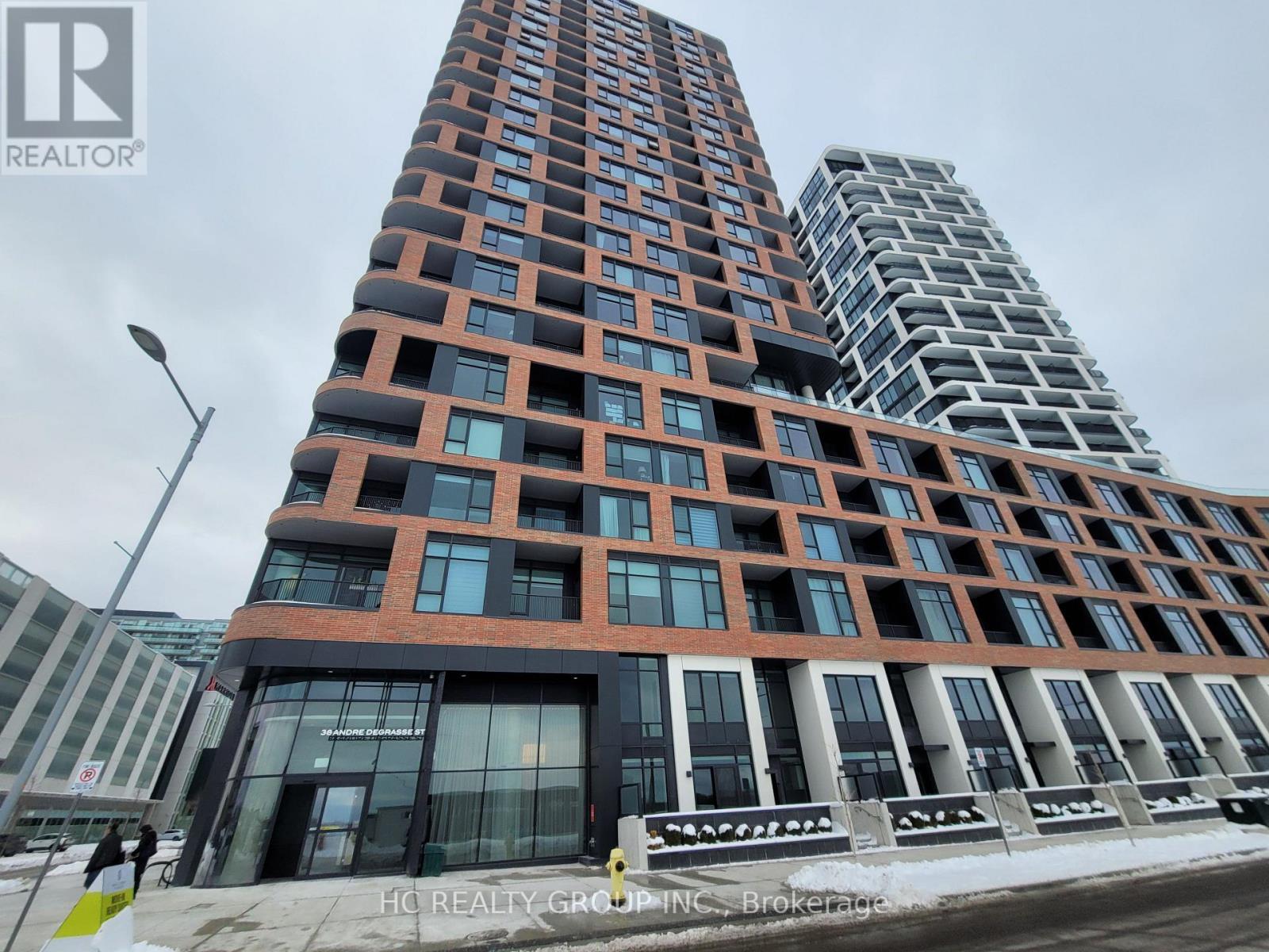 1203 - 38 Andre De Grasse Street, Markham, ON - Outdoor With Facade