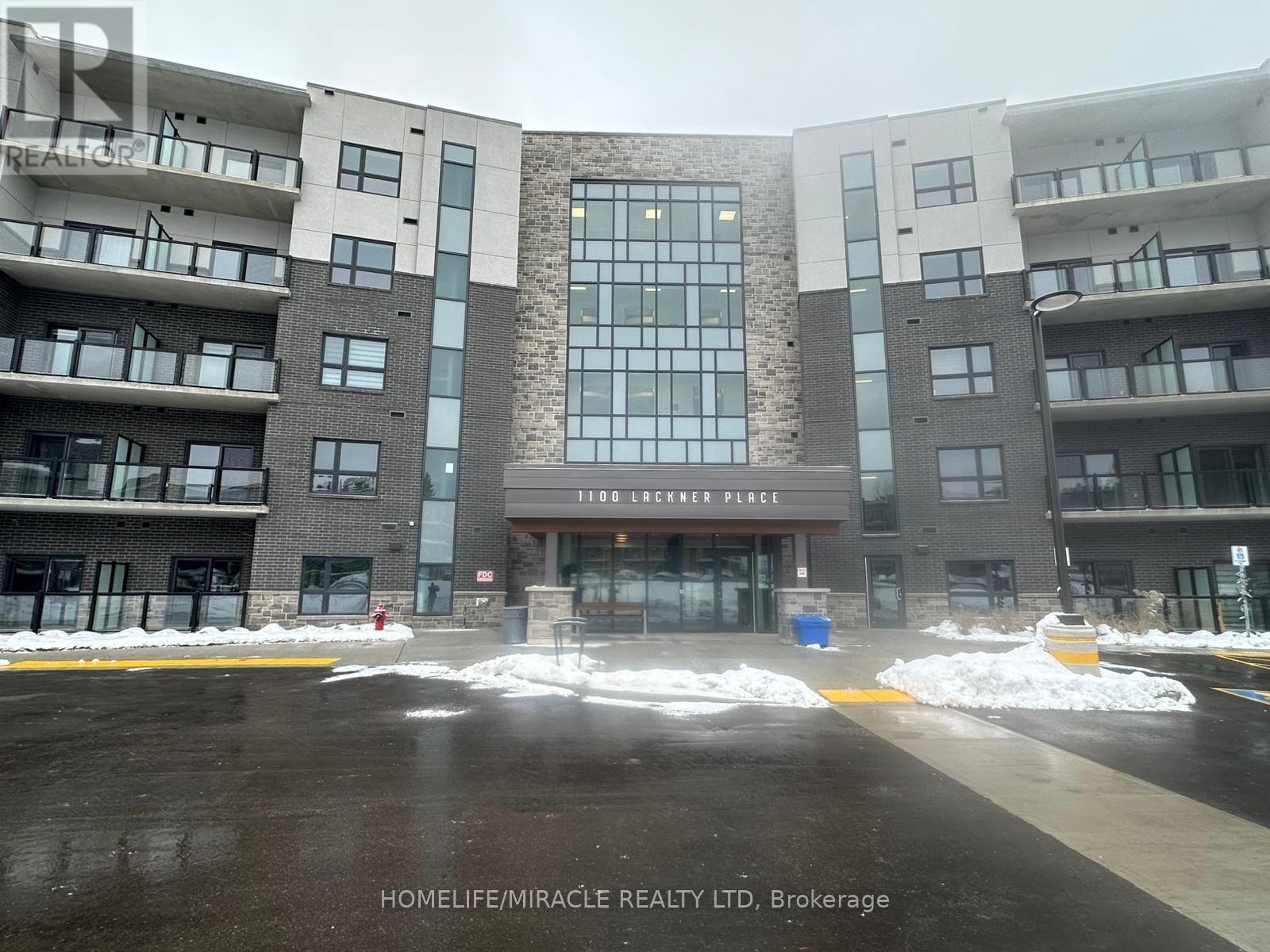 310 - 1100 Lackner Place, Kitchener, ON - Outdoor With Facade