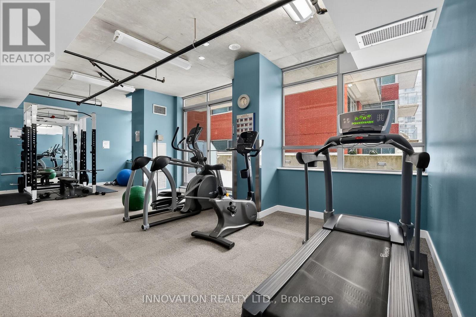 201 - 179 George Street, Ottawa, ON - Indoor Photo Showing Gym Room