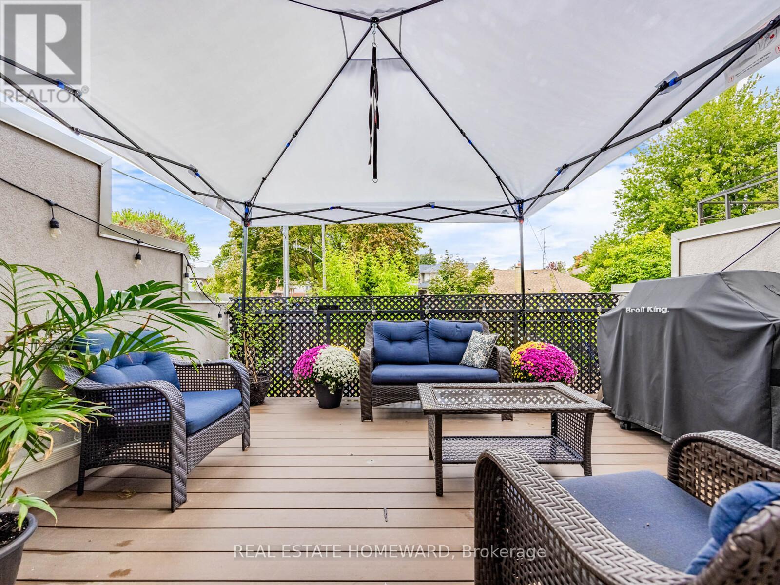 964A The Queensway, Toronto, ON - Outdoor With Deck Patio Veranda With Exterior