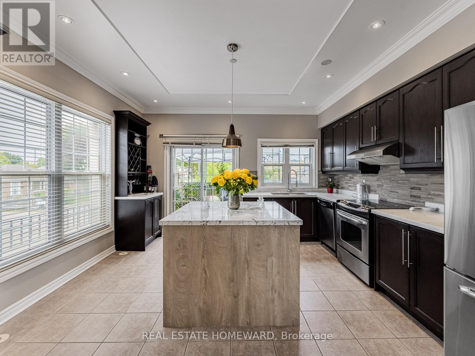 964A The Queensway, Toronto, ON - Indoor Photo Showing Kitchen With Double Sink With Upgraded Kitchen
