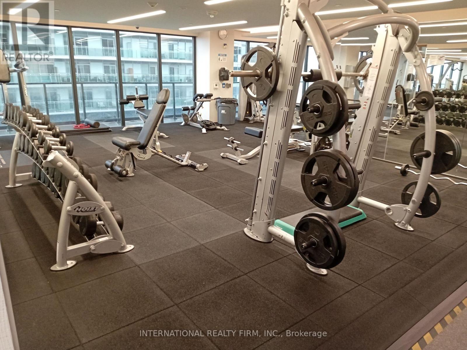 Gym #1 - 816 - 30 Shore Breeze Drive, Toronto, ON - Indoor Photo Showing Gym Room