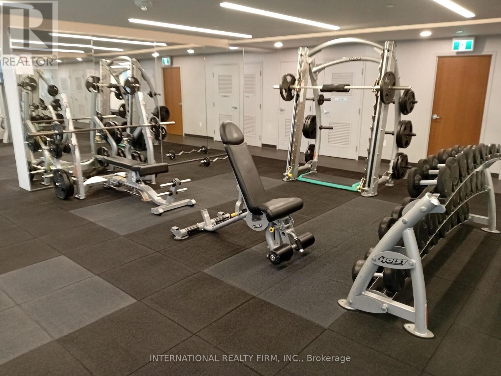 Gym #1 - 816 - 30 Shore Breeze Drive, Toronto, ON - Indoor Photo Showing Gym Room