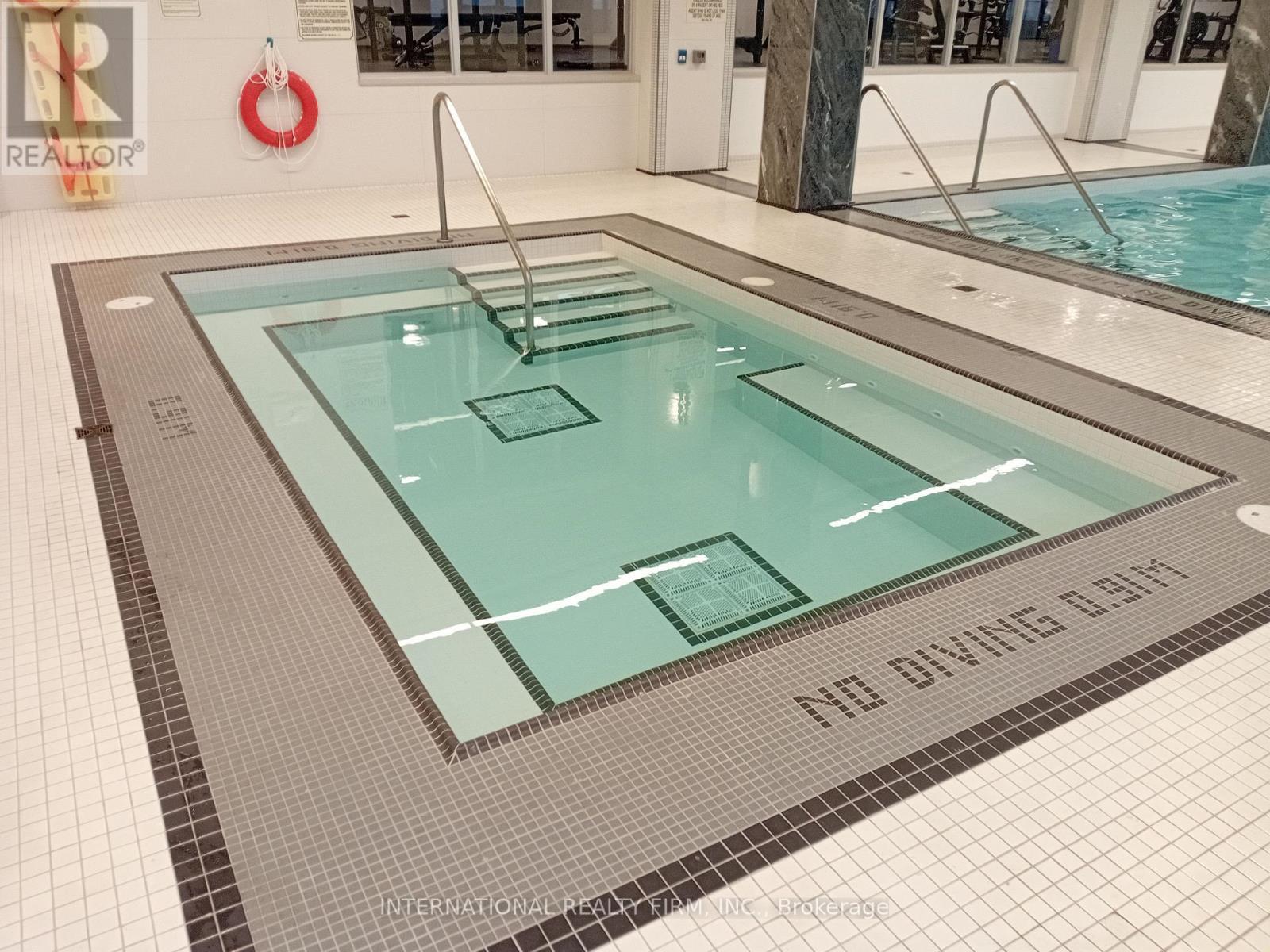 Hot Tub - 816 - 30 Shore Breeze Drive, Toronto, ON - Indoor Photo Showing Other Room With In Ground Pool