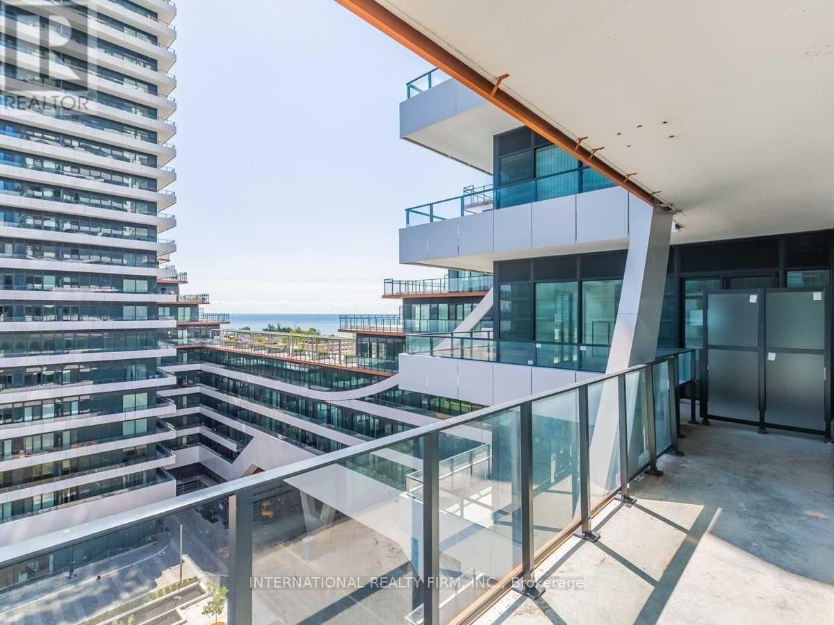 Summer South West View - 816 - 30 Shore Breeze Drive, Toronto, ON - Outdoor With Balcony