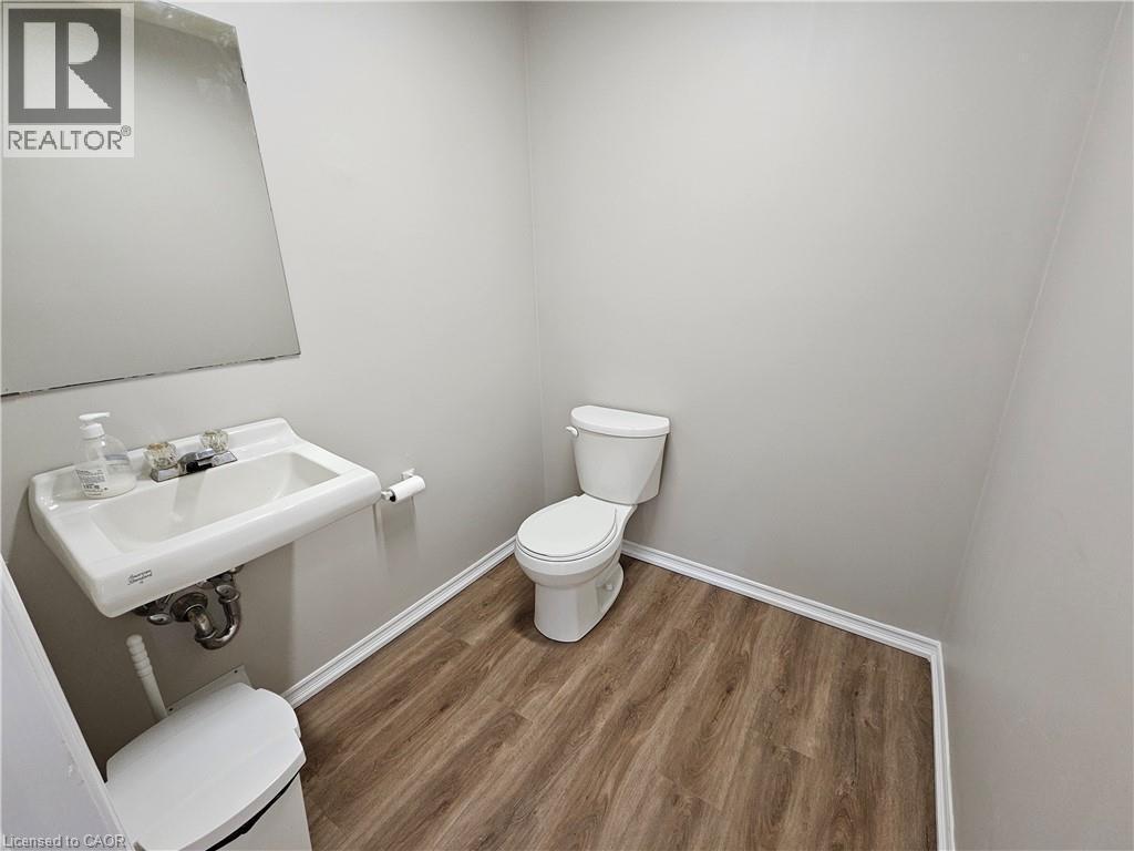 main floor bathroom main floor bathroom is wide enough for potential wheel chair access - 100 E Lancaster Street E, Kitchener, ON