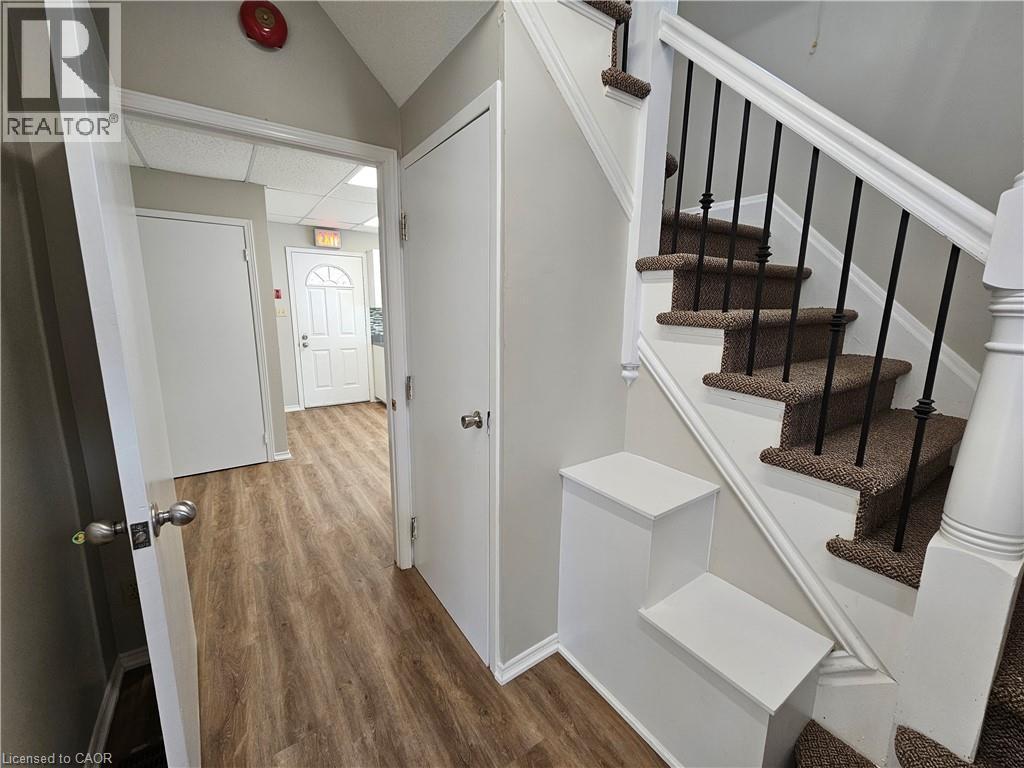stairs to second floor - 100 E Lancaster Street E, Kitchener, ON