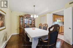 A large dining room -