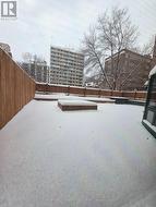 a large backyard right downtown -