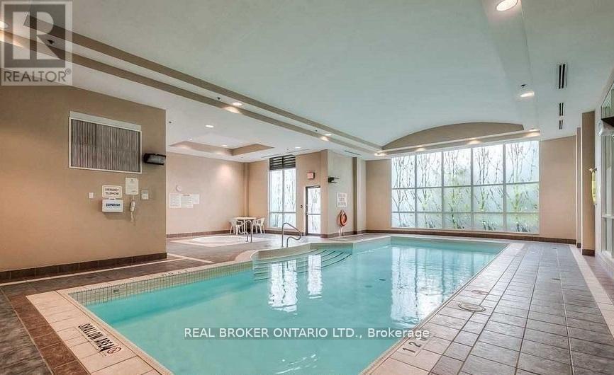 1516 - 7 Lorraine Drive, Toronto, ON - Indoor Photo Showing Other Room With In Ground Pool