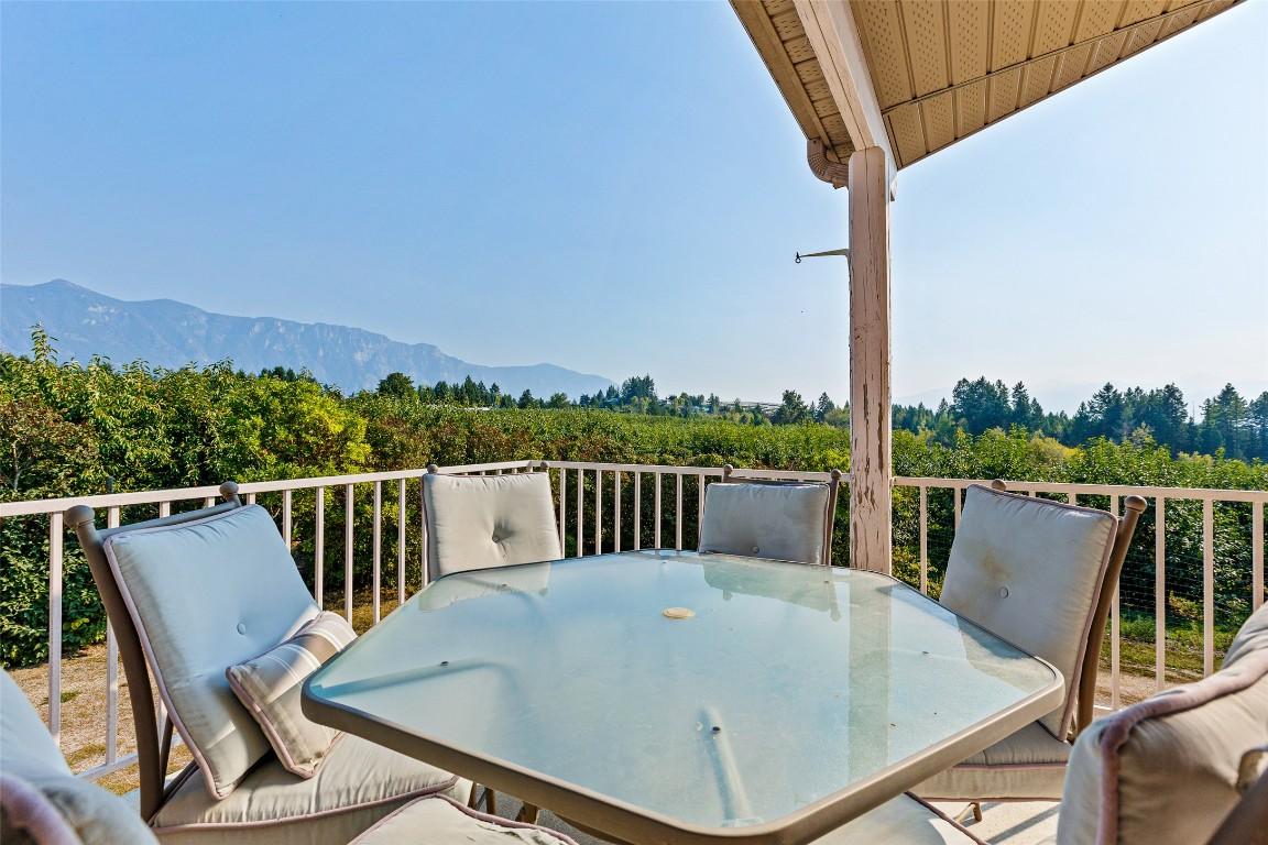 1701 Erickson Road, Creston, BC - Outdoor With Deck Patio Veranda With View