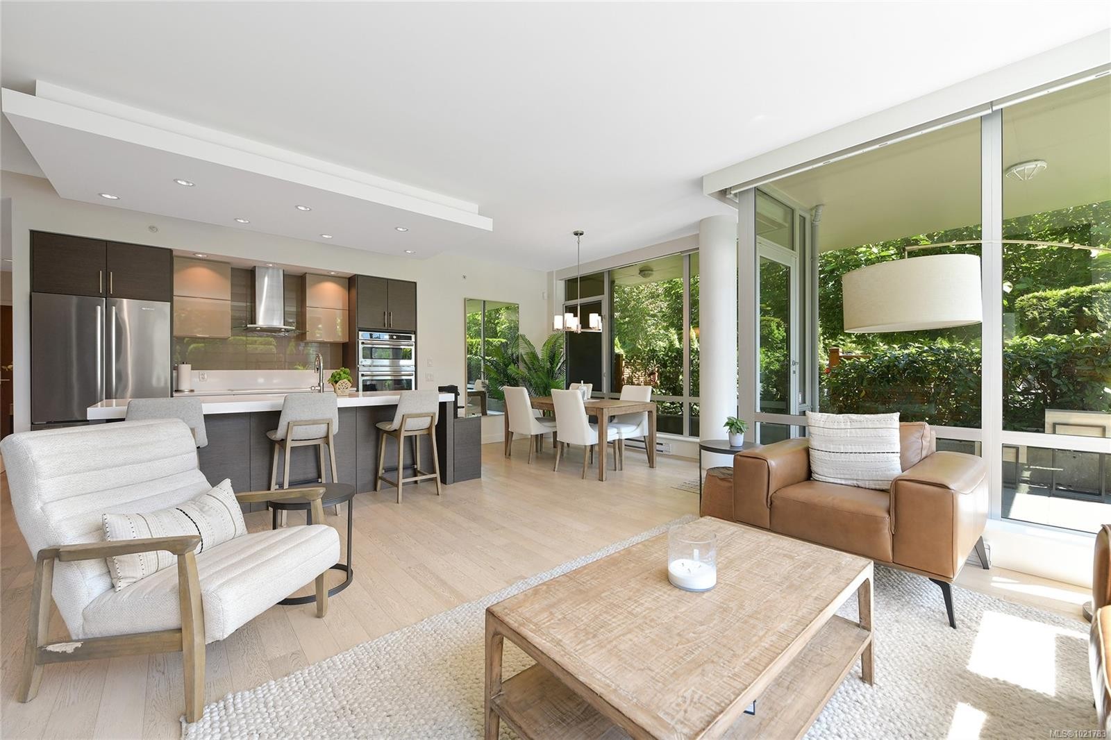 101-200 Douglas St, Victoria, BC - Indoor Photo Showing Living Room