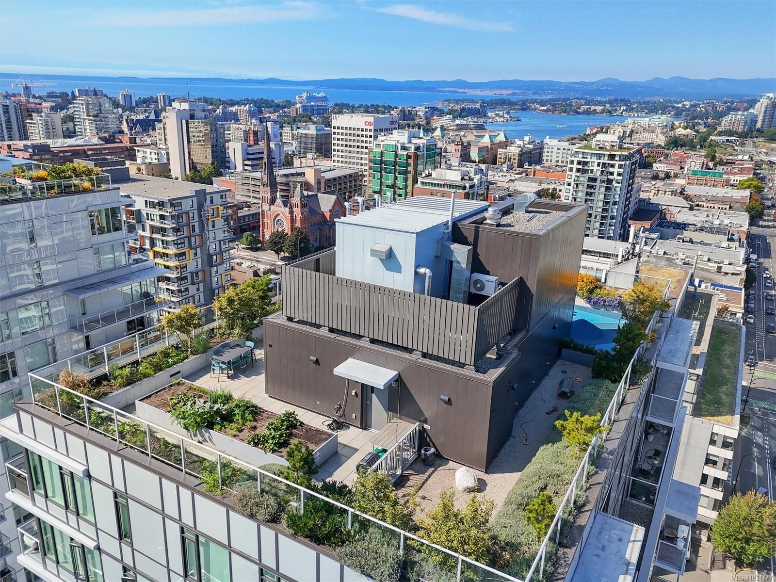 607-845 Johnson St, Victoria, BC - Outdoor With View