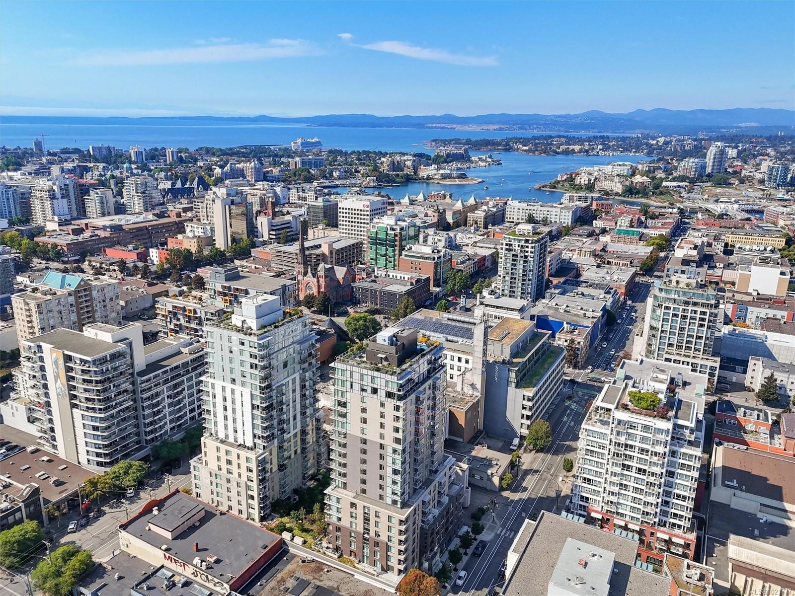 607-845 Johnson St, Victoria, BC - Outdoor With View